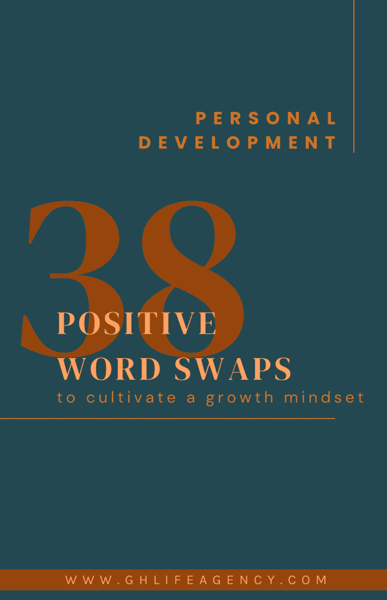 38 Positive Word Swaps to Cultivate a Growth Mindset