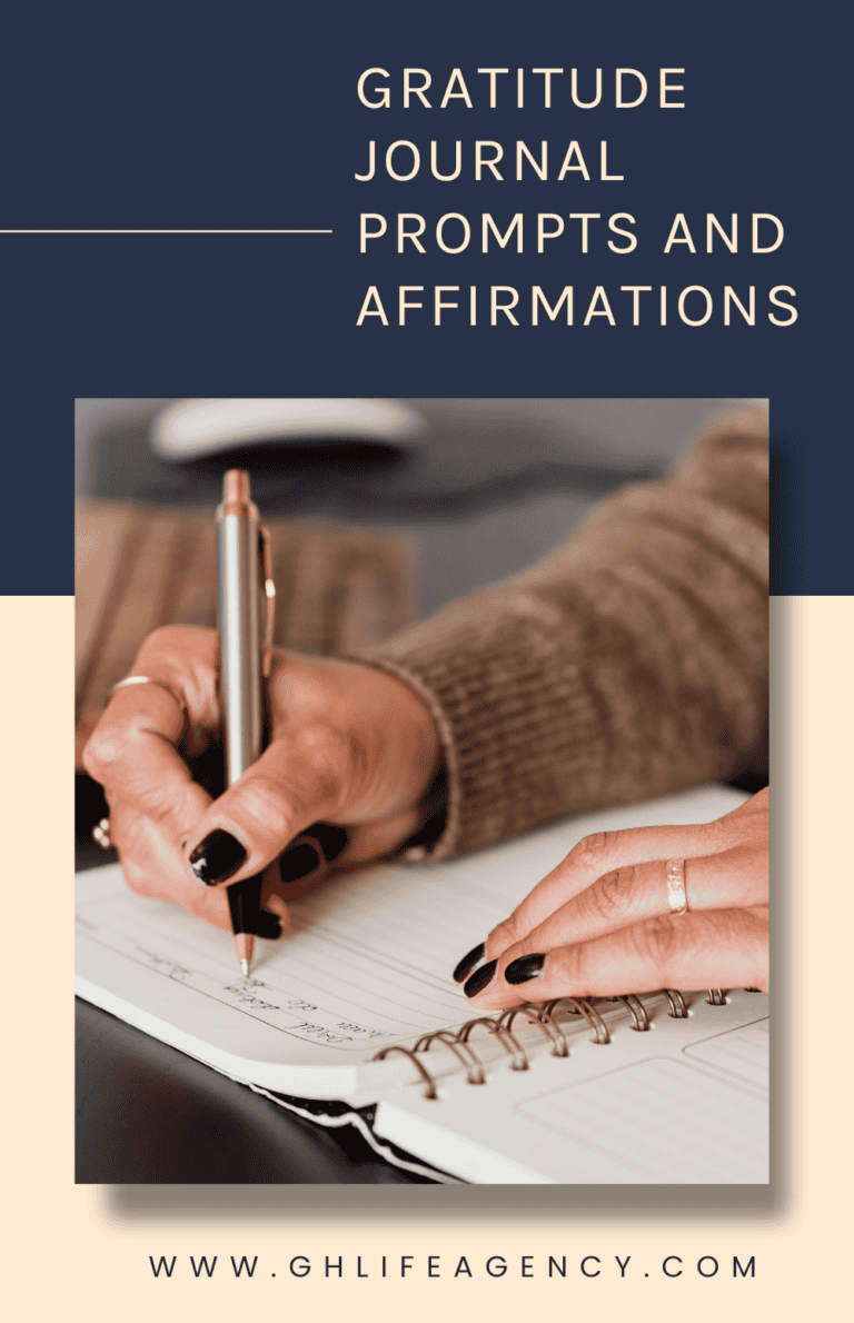 Gratitude Growth Affirmations & Journaling Prompts